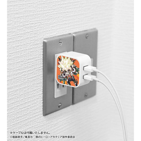 『僕のヒーローアカデミア』爆豪勝己 デフォルメAni-Art 2ポートUSBアダプター【202508再販】